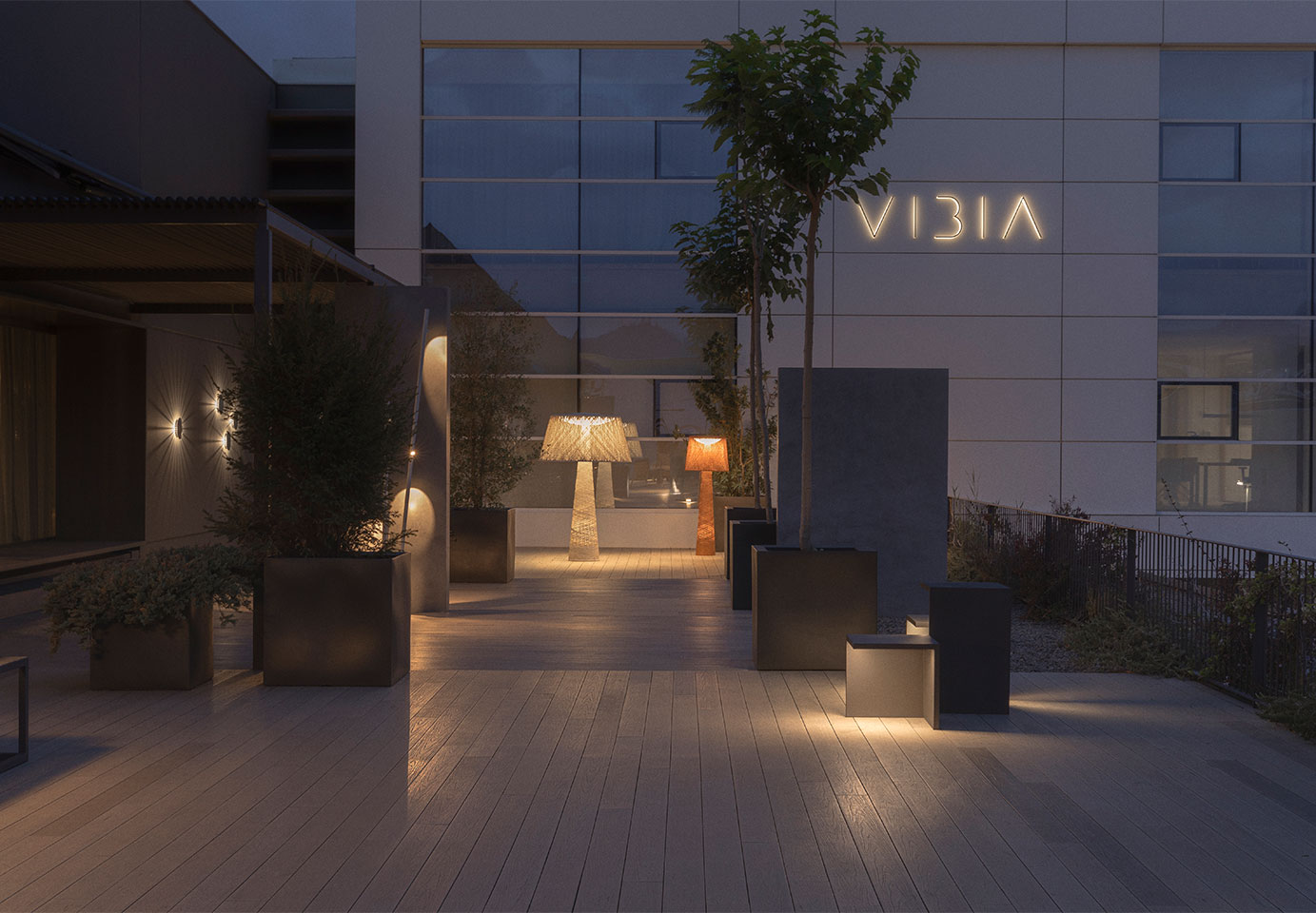 Vibia The Edit - New outdoor showroom